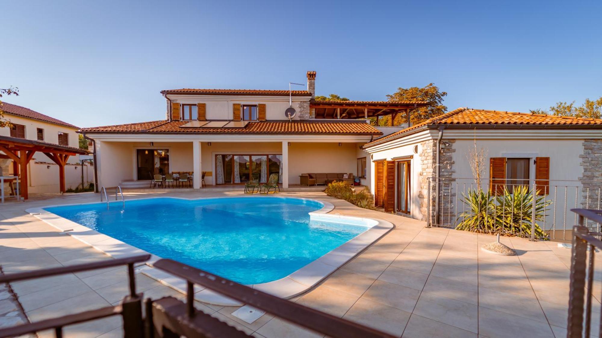 Villa Arton Heated Swimming-Pool Žminj المظهر الخارجي الصورة