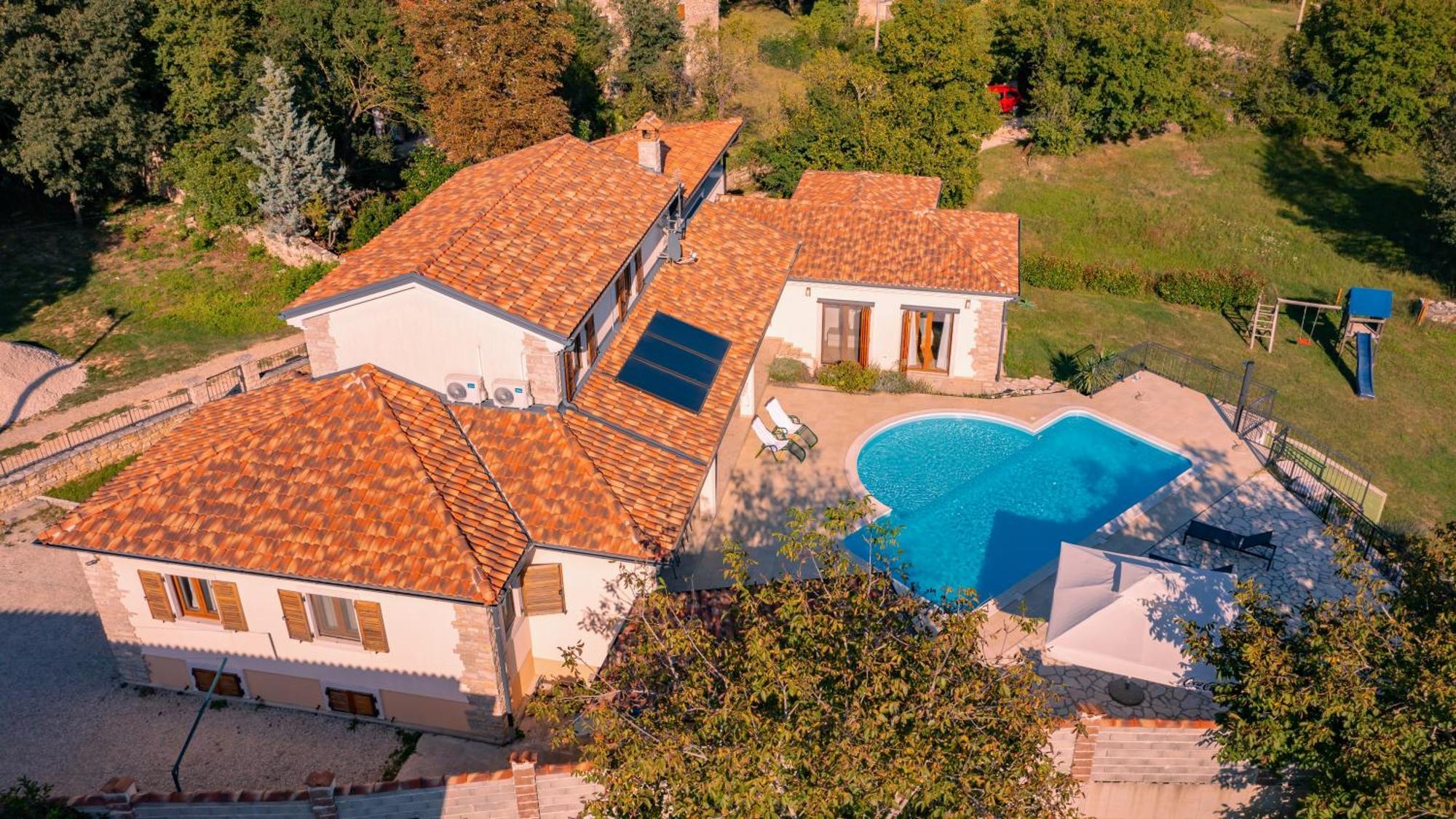 Villa Arton Heated Swimming-Pool Žminj المظهر الخارجي الصورة
