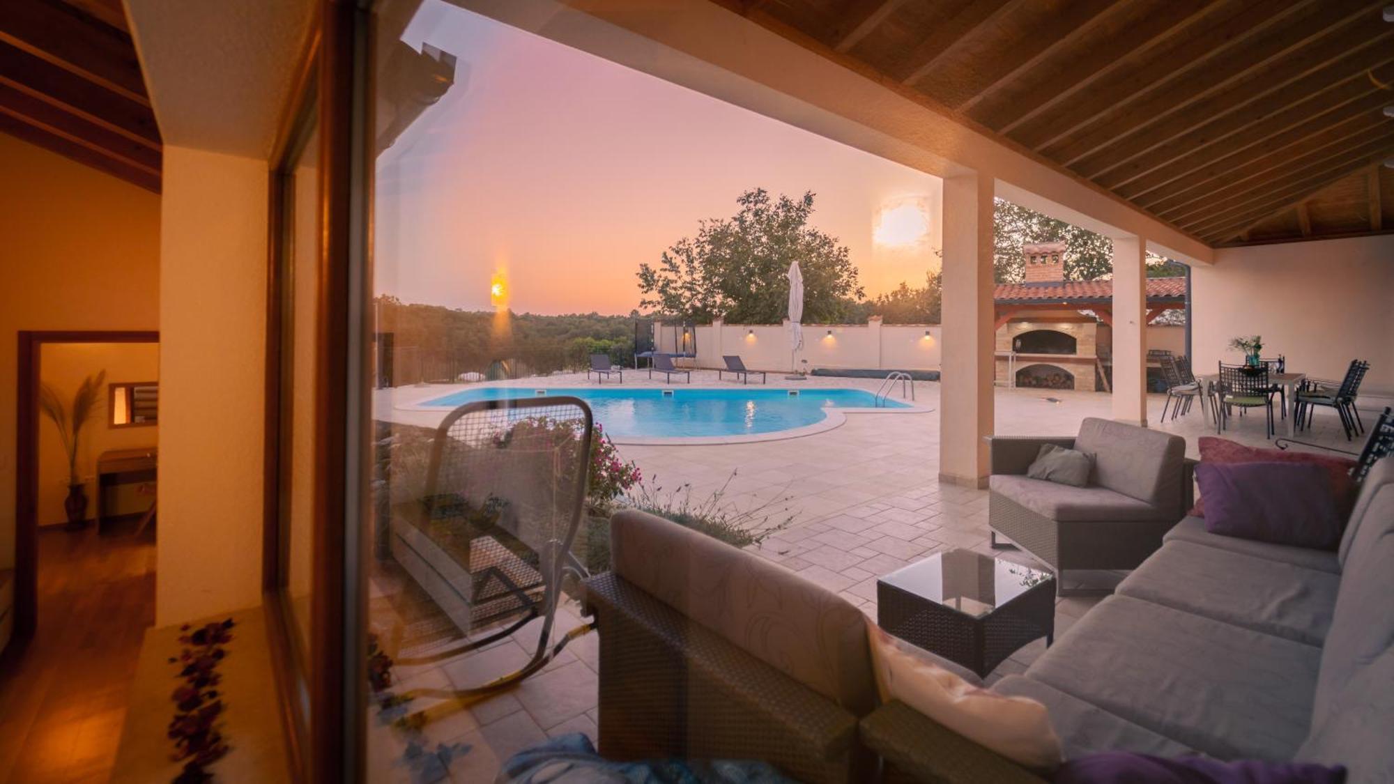 Villa Arton Heated Swimming-Pool Žminj المظهر الخارجي الصورة