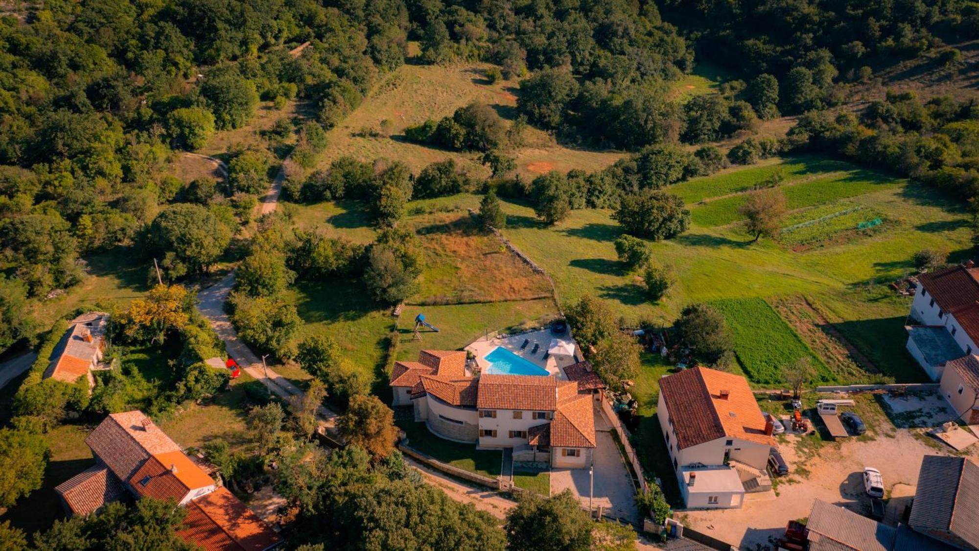 Villa Arton Heated Swimming-Pool Žminj المظهر الخارجي الصورة