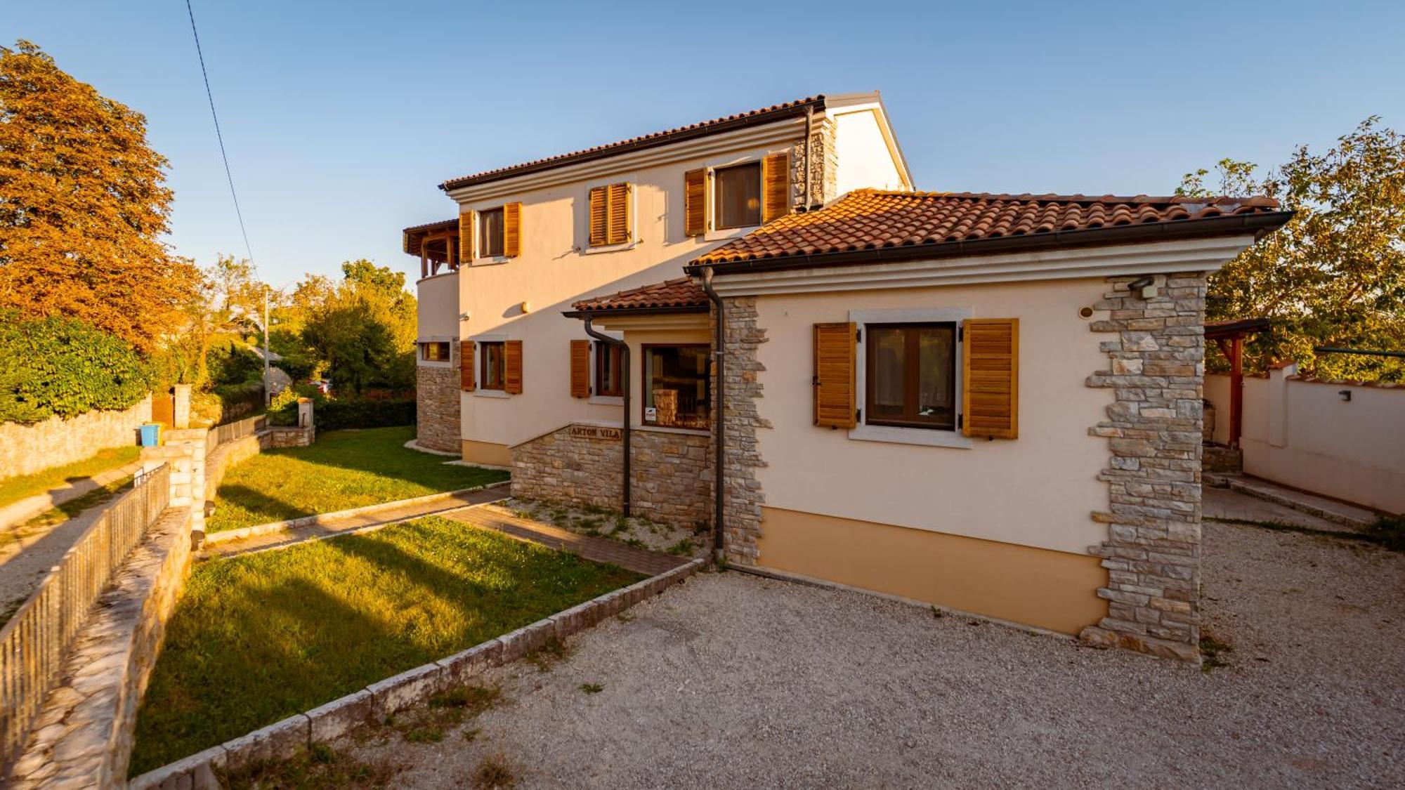 Villa Arton Heated Swimming-Pool Žminj المظهر الخارجي الصورة