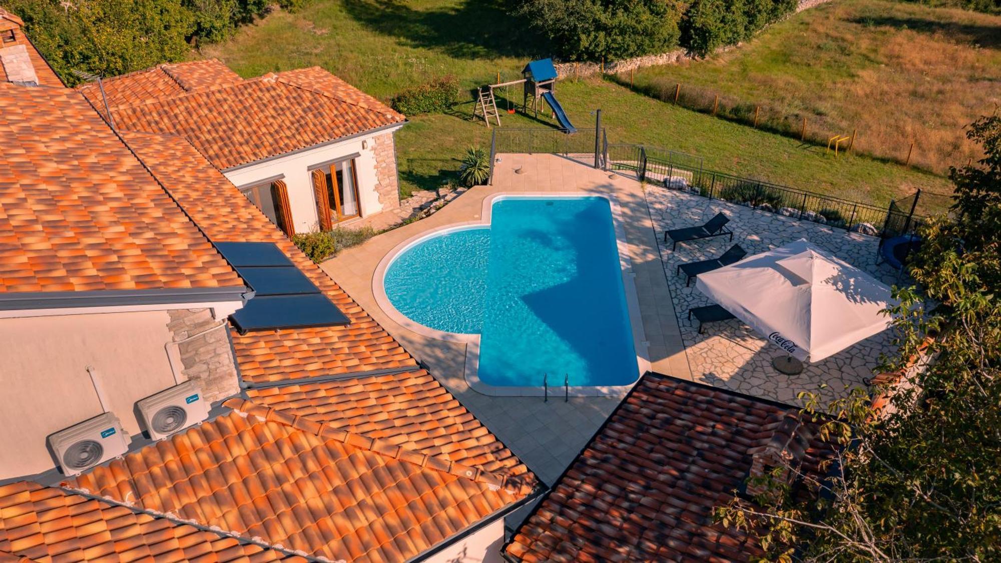 Villa Arton Heated Swimming-Pool Žminj المظهر الخارجي الصورة